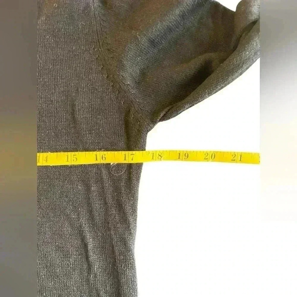 Karen Kane Vintage Silk Cashmere Embroidered Floral Pullover Sweater Large - Picture 7 of 9